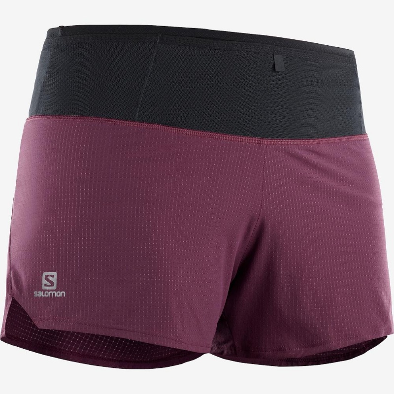 Short Salomon Sense Femme Violette | 45639-KQRJ