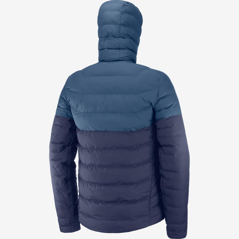 Sweat a Capuche Salomon Essential Xwarm Insulated Homme Bleu Marine | 68405-PSTZ