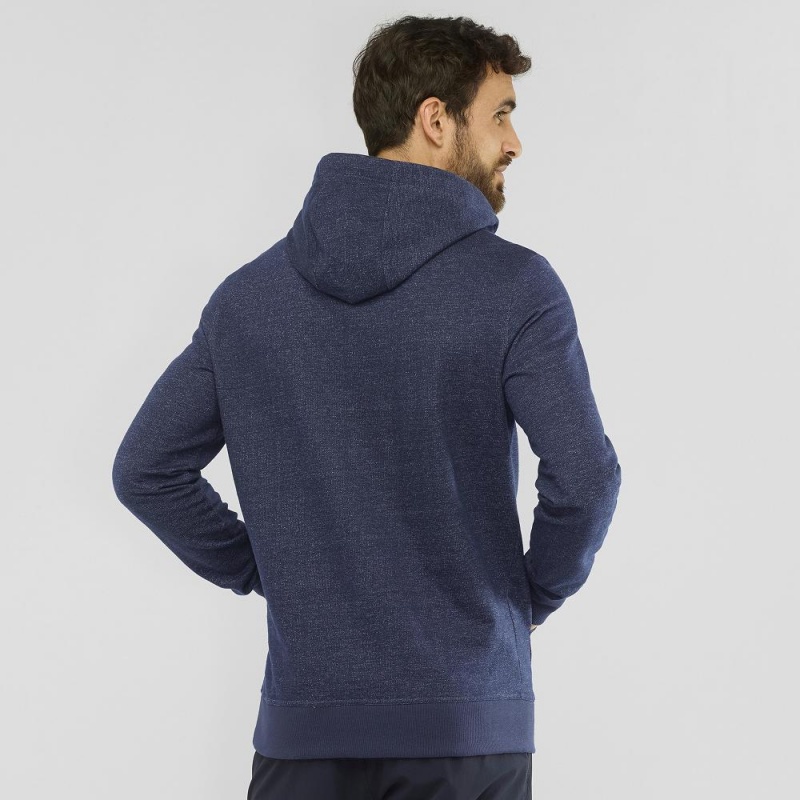 Sweat a Capuche Salomon Shift Hoodie M Homme Bleu Marine | 48619-BSQY