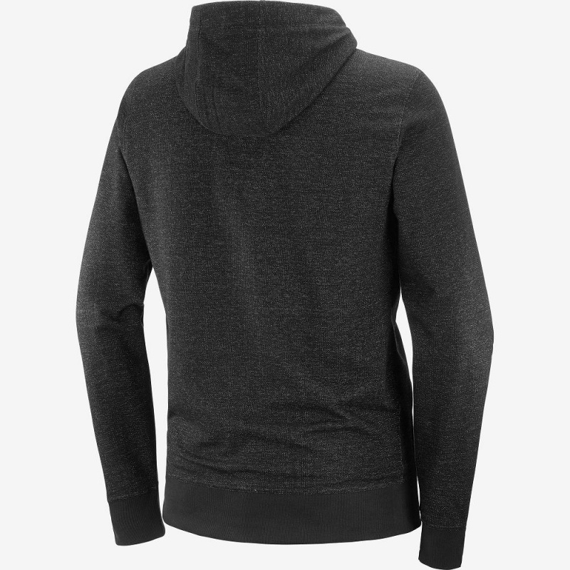 Sweat a Capuche Salomon Shift Hoodie M Homme Noir | 02765-QRFH