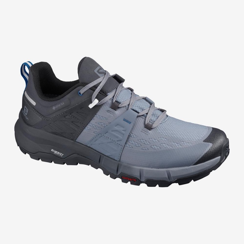 Trekking Salomon Odyssey Gtx Homme Bleu | 59387-QKCI