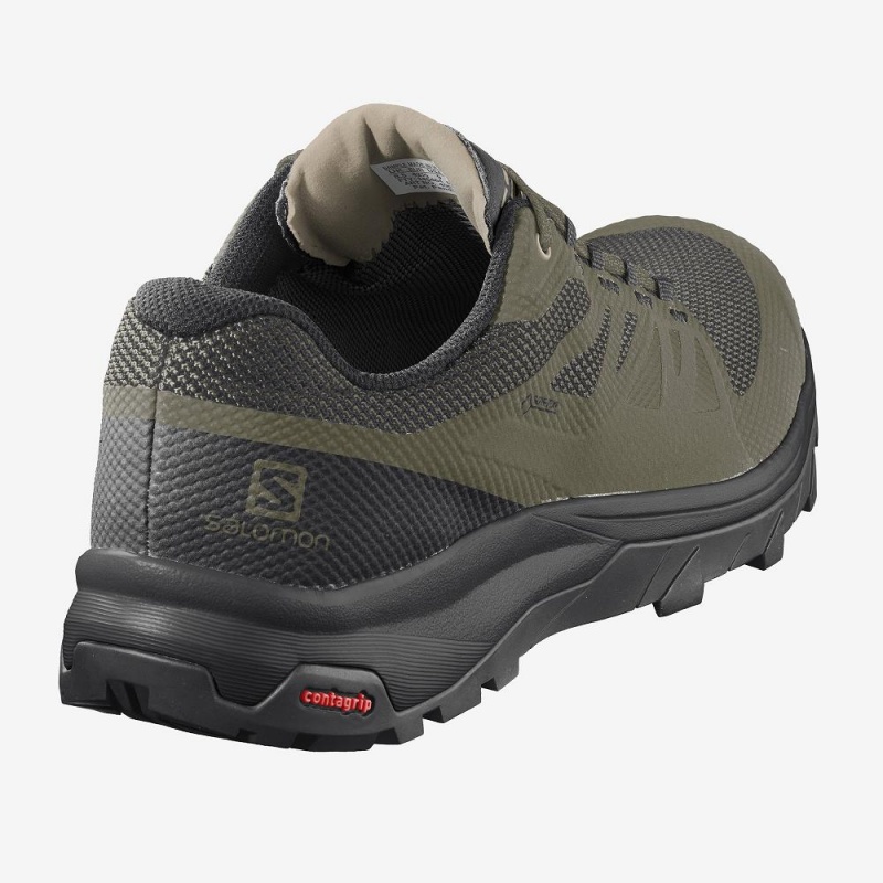 Trekking Salomon Outline Gore-Tex Homme Vert | 89631-ORQJ