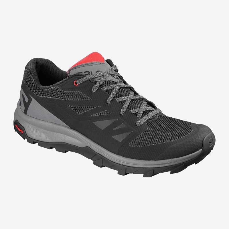 Trekking Salomon Outline Homme Noir | 64529-QITG