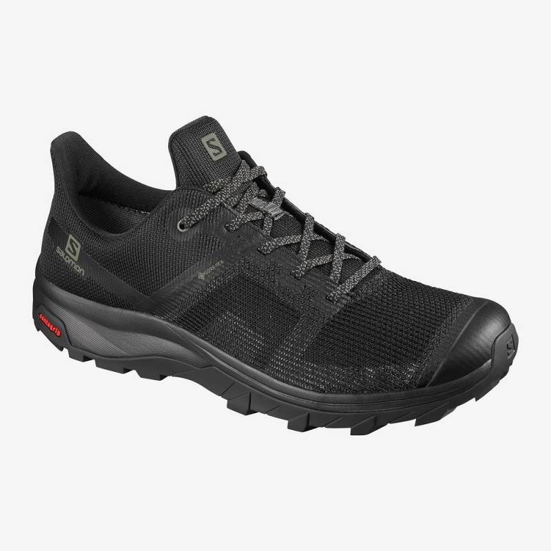 Trekking Salomon Outline Prism Gore-Tex Homme Noir | 89432-MSCT