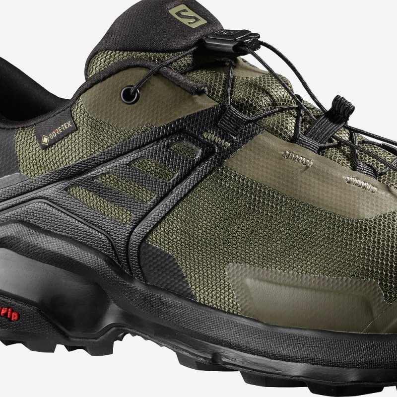 Trekking Salomon X Raise Gore-Tex Homme Vert | 89130-YSIH