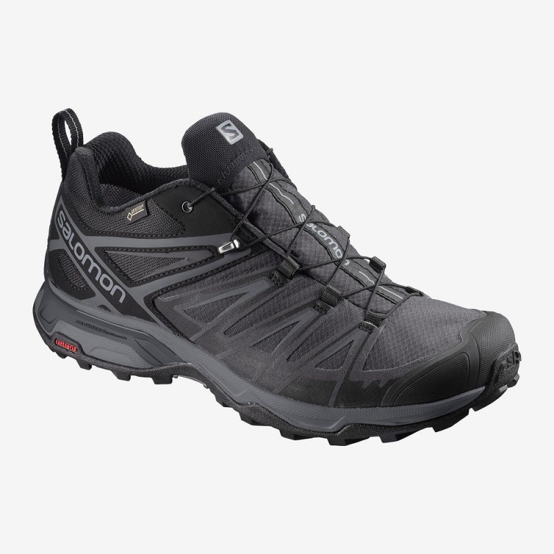 Trekking Salomon X Ultra 3 Larges Gore-Tex Homme Noir | 24708-PXNW