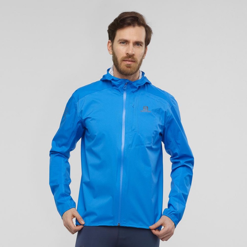 Veste De Course Salomon Bonatti 2.5L Homme Bleu | 42038-IYPD