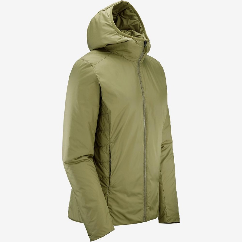 Veste Salomon Outrack Insulated Femme Vert | 53240-RMPY