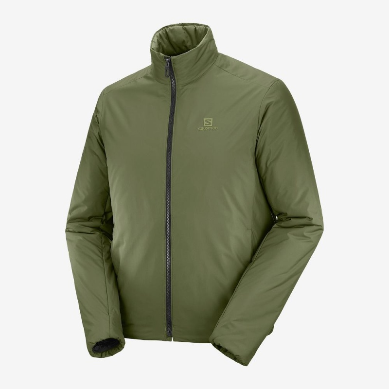 Veste Salomon Outrack Insulated Jacket M Homme Vert | 28915-MEIO