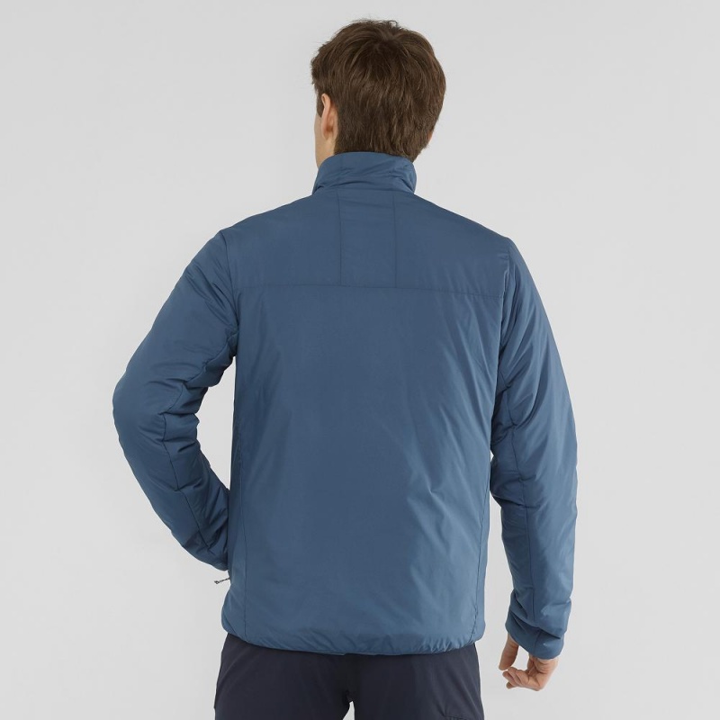 Veste Salomon Outrack Insulated Jacket M Homme Bleu Marine | 37804-BOKX