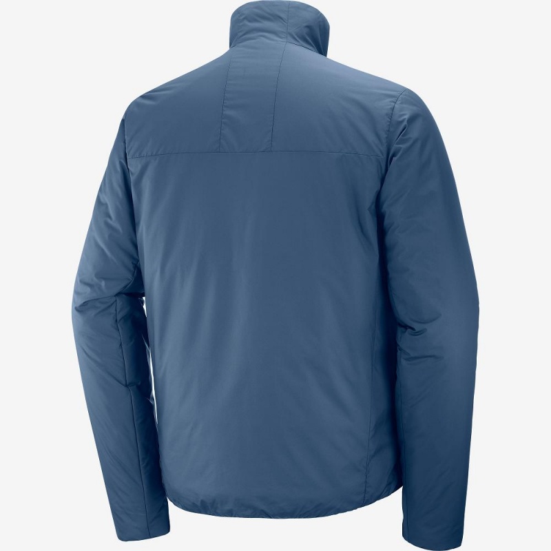 Veste Salomon Outrack Insulated Jacket M Homme Bleu Marine | 37804-BOKX