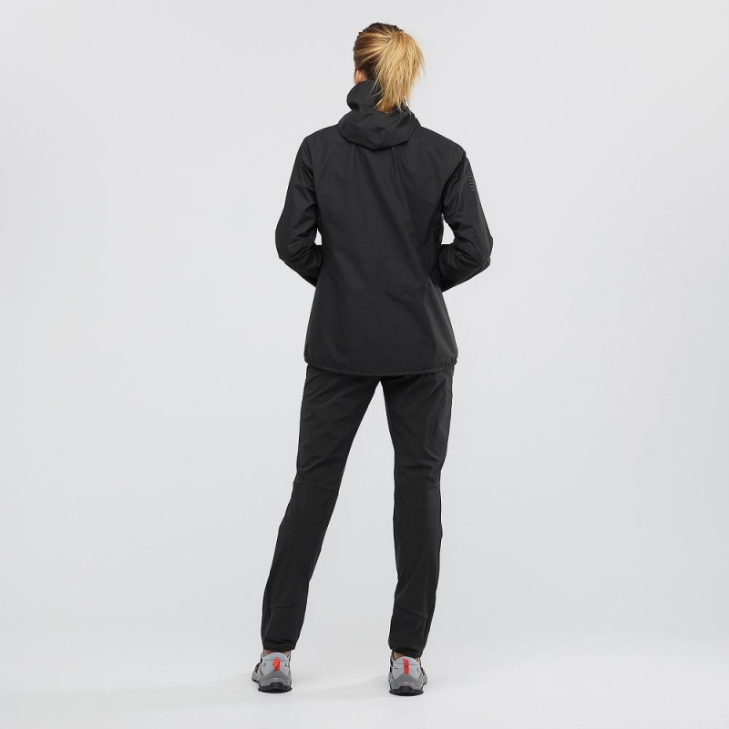 Veste Salomon Outspeed 360 3L Jkt W Femme Noir | 14625-JNLT