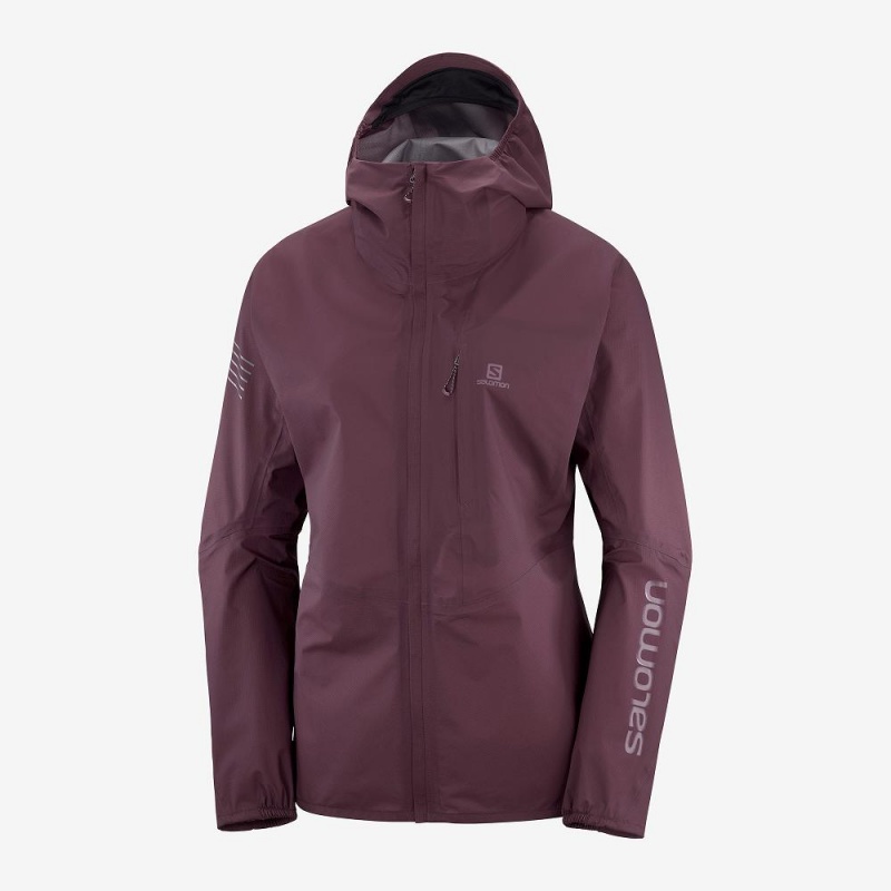 Veste Salomon Outspeed 360 3L Jkt W Femme Violette | 45306-SYQJ