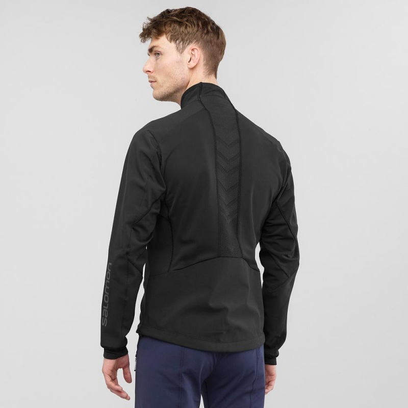 Veste Salomon Rs Warm Softshell Jkt M Homme Noir | 27986-CXIN