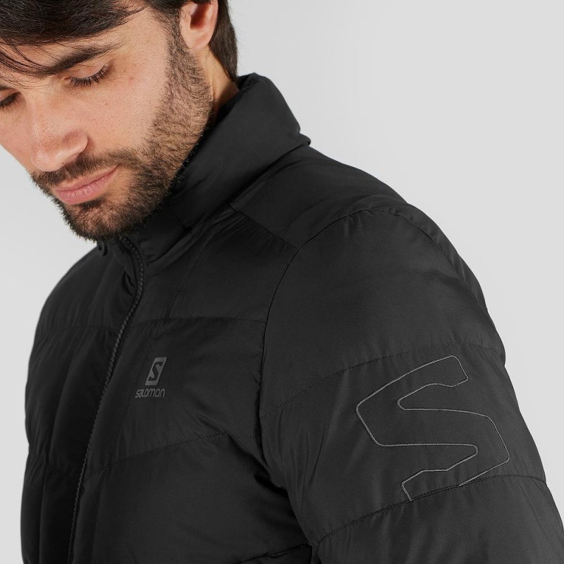 Veste Salomon Sight Storm Jacket M Homme Noir | 41352-MHIZ