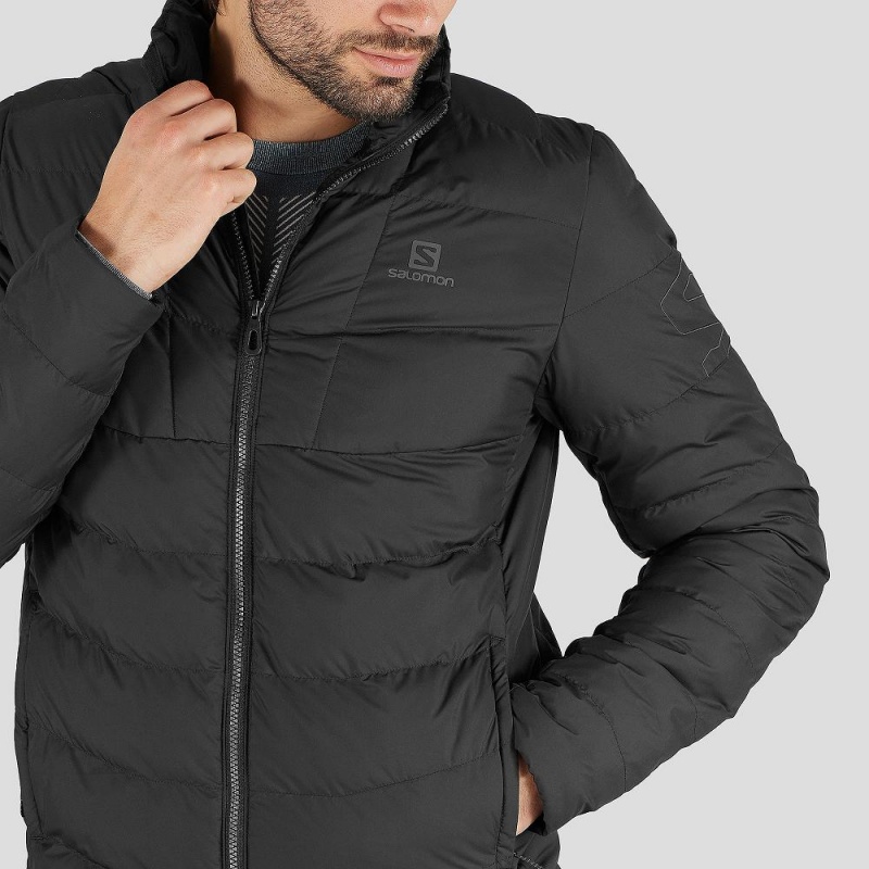 Veste Salomon Sight Storm Jacket M Homme Noir | 41352-MHIZ