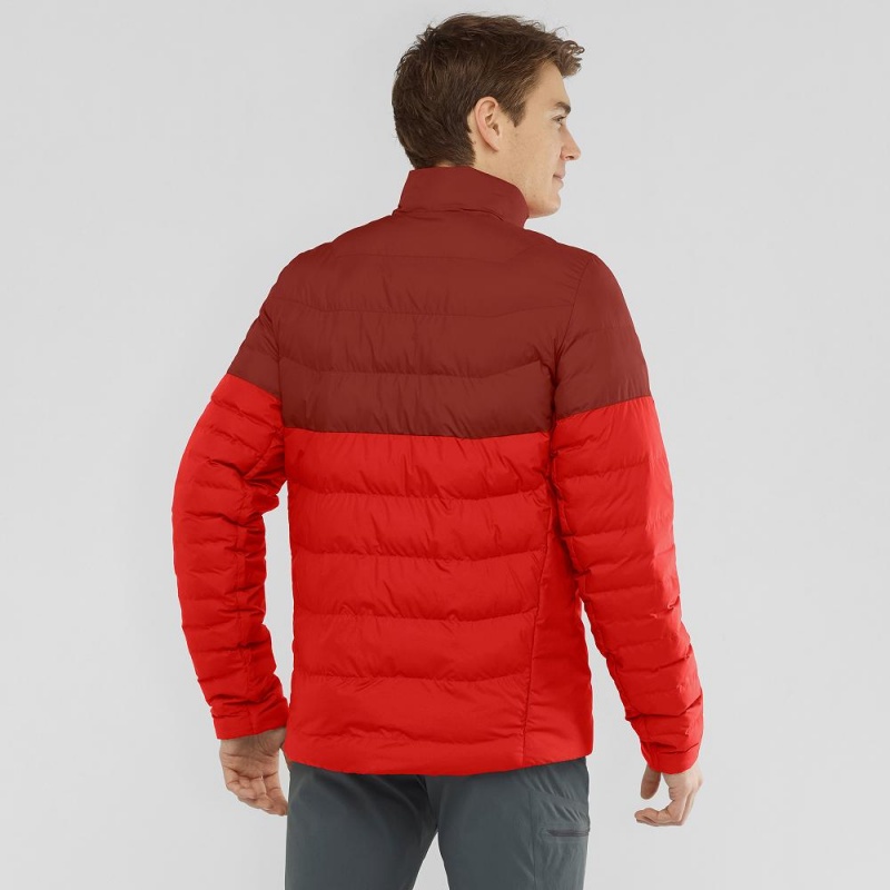 Veste Salomon Sight Storm Jacket M Homme Rouge | 86710-MCDJ