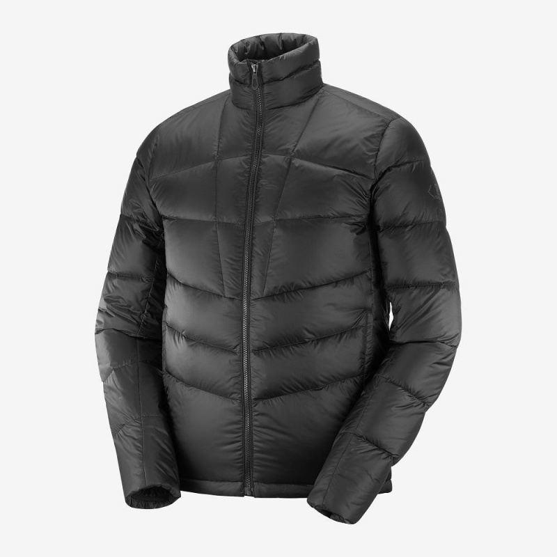 Veste Salomon Transition Down Jacket M Homme Noir | 70145-NMUO