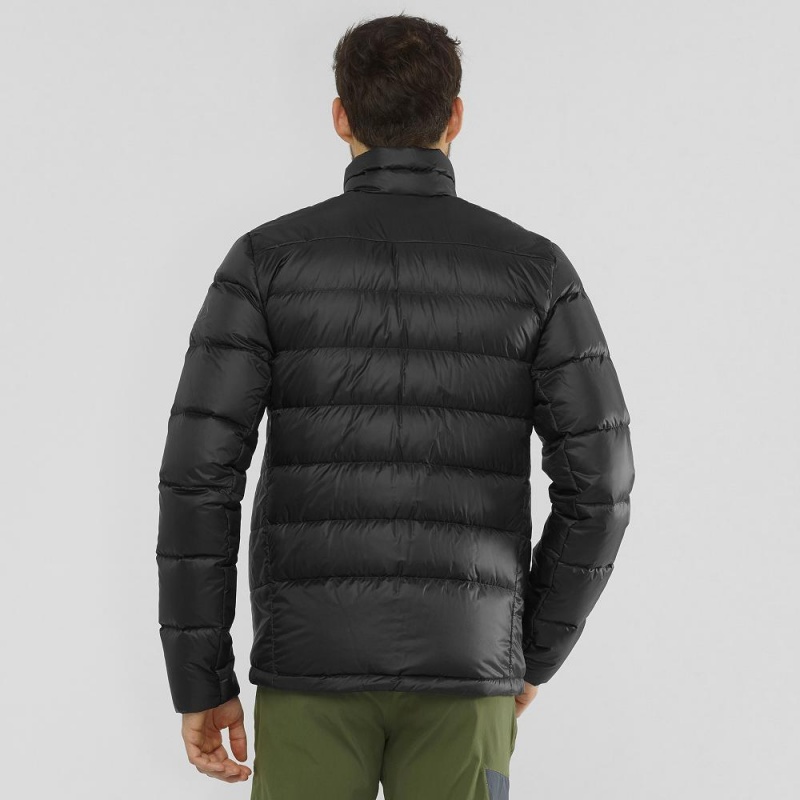 Veste Salomon Transition Down Jacket M Homme Noir | 70145-NMUO