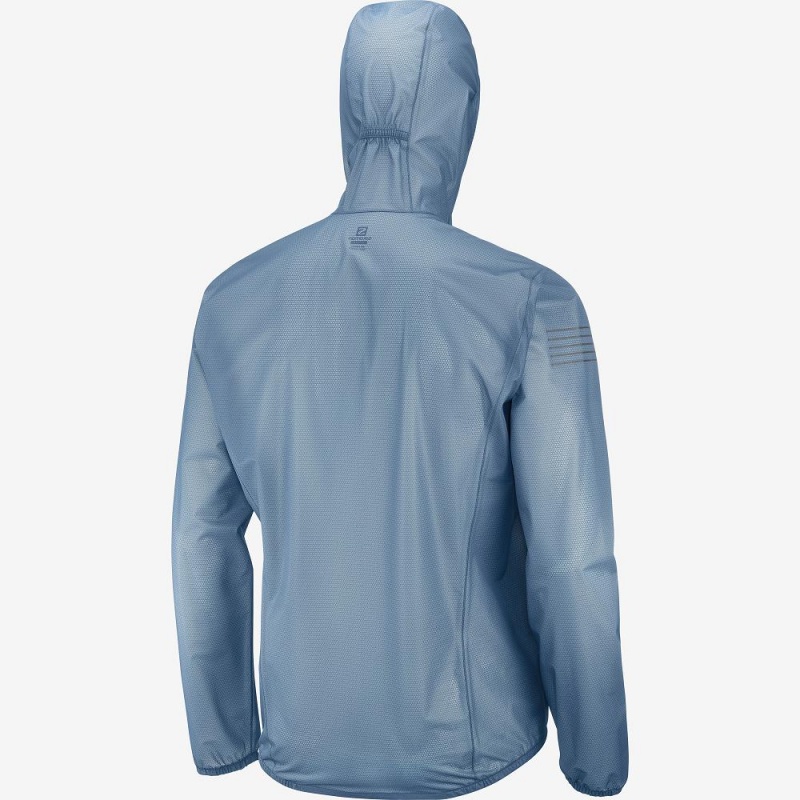 Vestes De Pluie Salomon Bonatti Race Imperméables Homme Bleu Marine | 49865-EYWS