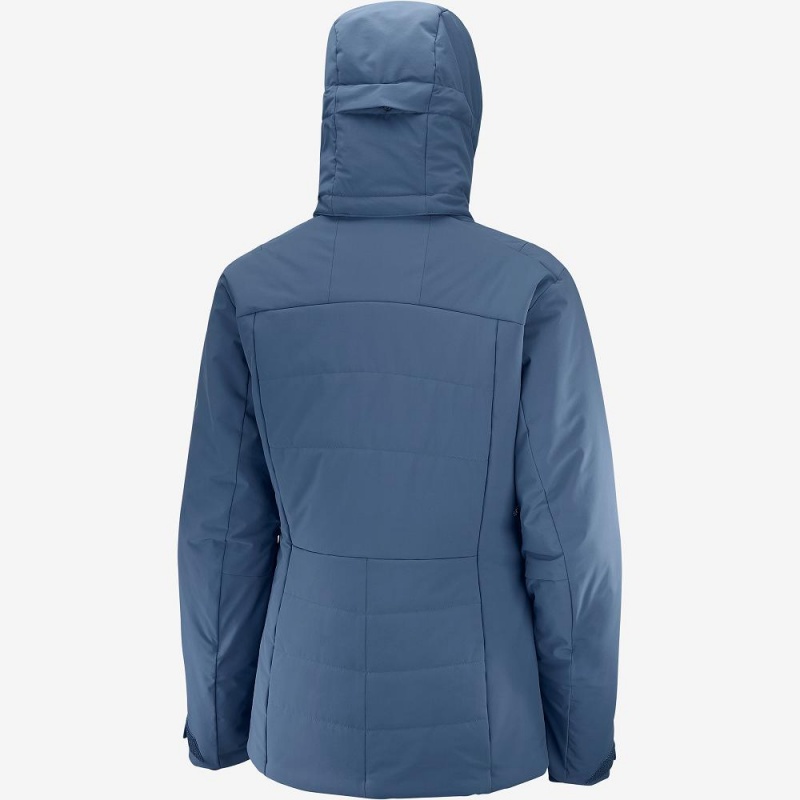 Vestes De Ski Salomon Prevail Jacket W Femme Bleu Marine | 17624-SCPO