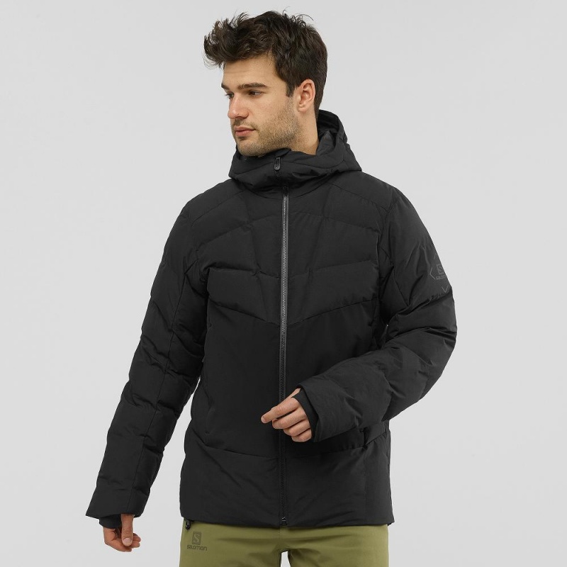 Vestes De Ski Salomon Snowshelter Jacket M Homme Noir | 85063-DYET