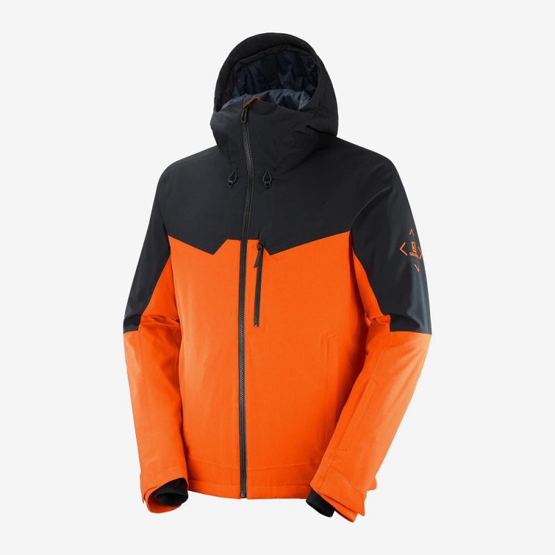 Vestes De Ski Salomon Untracked Homme Orange | 82350-WGLX